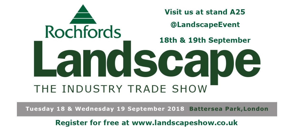 The Landscape Show 2018 News Joseph Rochford Gardens Ltd The Rochfords Team